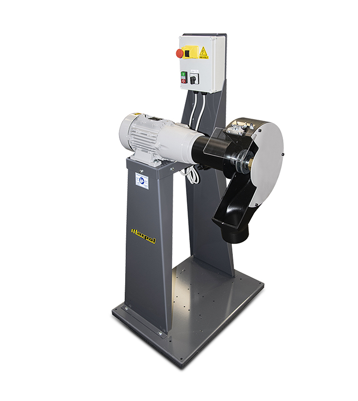 Brush polishing machines: single or double arm versions - 